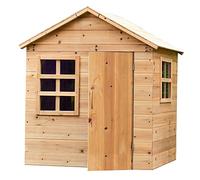 Big Game Hunters Evermeadow Wooden Playhouse for Kids - Large Outdoor/Indoor Garden Playhouse with Door & Windows - Easy-Build Kids Play Set