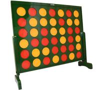 Big Game Hunters Giant 1.2m Connect 4 - Weatherproof Big 4-in-a-Row Game in Dark Green | Size: Medium Big Game Hunters Dark Green Medium