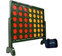 Big Game Hunters Jumbo 4 Connect Four Game - Indoor & Outdoor in Dark Green | Size: Medium Big Game Hunters Dark Green Medium