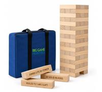 Big Game Hunters Jumbo Lite Hi-Tower, 60 Blocks & Carry Bag