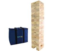 Big Game Hunters Mega Hi-Tower - Tumble Tower Block Stacking Game - 0.9 To 2.3 Metres Tall