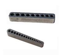 Big Gator Tools BGT V-drill 2 Pack V-drillguides W/25 SAE (Standard) Hole Sizes 1/8 - 1/2 by BIG GATOR TOOLS
