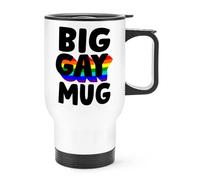 Big Gay Mug Travel Mug Cup with Handle