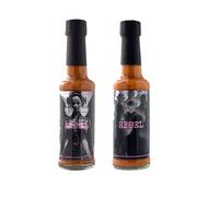 Big Ginger Sauce Set of Angel & Rebel Hot Chilli Sauce 2x 150ml