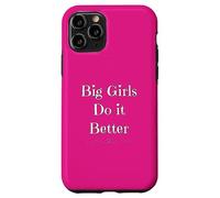 Big Girls Do It Better Yes I’m A Proud Curvy Girl Hearts Fun Case for iPhone 11 Pro