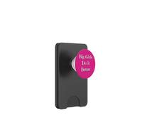 Big Girls Do It Better Yes I’m A Proud Curvy Girl Hearts Fun PopSockets PopWallet for MagSafe