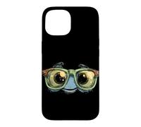 Big Glasses Face Look Case for iPhone 15
