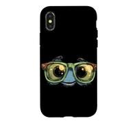 Big Glasses Face Look Case for iPhone X/XS