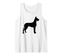 Big Great Dog Portrait for Dane Owners Tank Top