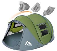 Big Green Easy Pop Up 4 Person Army Tent - Waterproof, Instant Setup, Military Design