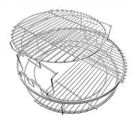 Big Green Egg Expander Rack 5-Piece Stainless Steel Conveggtor Basket Eggspander Rack Replacement Kit Accessories