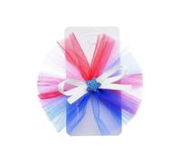 Big Hair Clips Bow Hairpin National Day Star Series Children's Accessories Clip Hair Combs Slides For Women (H, 7X14X1cm)