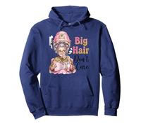 Big Hair Dont Care Funny Grandma Salon Sarcastic Humor Pullover Hoodie