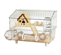 Big Hamster Cage 2-Layer Clear Acrylic Enclosure