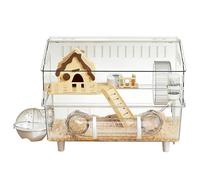 Big Hamster Cage 2-Layer Clear Acrylic Pet Habitat