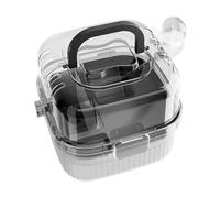 Big Hamster Cage - Portable Translucent Hedgehog Carry Case | Hedgehog Carrier | Large Capacity Breathable Hamster Habitat, Small Animal Carrier With Water Bottle For Picnics, Shopping, Travel