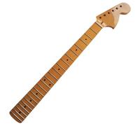 Big Head Guitar Neck Maple 22 Fret 25.5in Fretboard Dot Inlay Yellow DIY