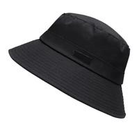 Big Head Man Large Size Sun Hat Women Beach Fisherman Hat Pure Cotton Cap Plus Size Bucket Hats 56-58cm 58-60cm 61-65cm(Black,58-60cm)