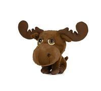 BIG HEADZ Around the World Plush Toys - Huggable and Adorable Collection of 8 Styles including Zebra, Toucan, Camel, Reindeer, Whale, Fox, Koala, and Panda for Kids of All Ages