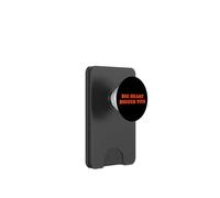Big Heart Bigger Tits Funny Bold Confidence Babe Energy Pun PopSockets PopWallet for MagSafe