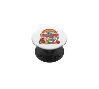 Big Heart Little Minds Kindergarten Teacher Design PopSockets Adhesive PopGrip