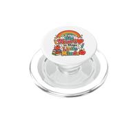 Big Heart Little Minds Kindergarten Teacher Design PopSockets PopGrip for MagSafe