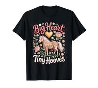 Big Heart Tiny Hooves Miniature Horse Pony T-Shirt