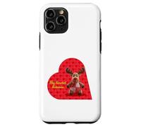 Big Hearted Cute Chocolate Moose - Valentine Case for iPhone 11 Pro