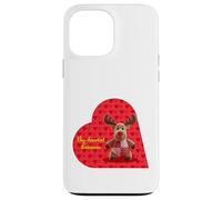Big Hearted Cute Chocolate Moose - Valentine Case for iPhone 13 Pro Max