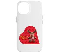 Big Hearted Cute Chocolate Moose - Valentine Case for iPhone 14