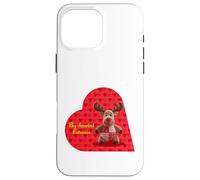 Big Hearted Cute Chocolate Moose - Valentine Case for iPhone 16 Pro Max
