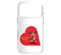 Big Hearted Cute Chocolate Moose - Valentine Case for iPhone 17 Pro