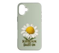 Big-Hearted Oxeye-Daisy Case for iPhone 16 Plus