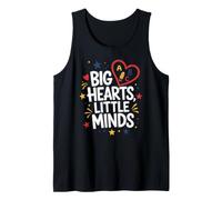 Big Hearts Little Minds Teacher ABC Tank Top