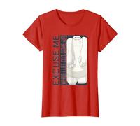 Big Hero 6 Baymax Excuse Me Some Air T-Shirt, Women, Red, Medium