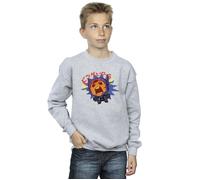 Big Hero 6 Baymax Hiro Angry Manga Sweatshirt Disney Grey 12-13 Years