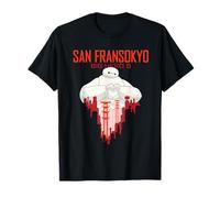 Big Hero 6 Baymax San Fransokyo Heart T-Shirt