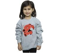 Big Hero 6 Baymax Suite Pose Sweatshirt Disney Grey 9 Years