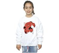 Big Hero 6 Baymax Suite Pose Sweatshirt Disney White 12-13 Years