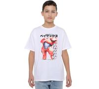 Big Hero 6 Boy's Disney Pixar Baymax Poster T Shirt, White, 7-8 Years