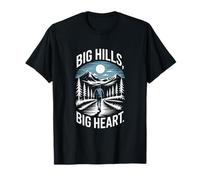 Big Hills Big Heart Outdoor Explorer Running T-Shirt