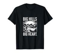 Big Hills Big Heart Outdoor Journey Running T-Shirt