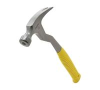 Big Horn 15111 16 Oz Magnetic Cap Nail Roofing Hammer - One-Handed Nail Placement with Magnetic Face - Single-Piece Forged Steel, Ergonomic Non-Slip Grips - Roofing, Dry-In, House Wrap
