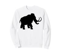 Big Ice-Age Mammoth Elephant Silhouette T-Shirt Sweatshirt