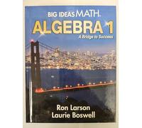 Big Ideas Algebra 1 2015: A Bridge to Success (Big Ideas Math)