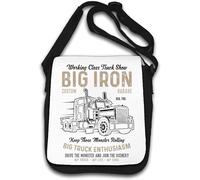 Big Iron Working Class Truck Show Shoulder Bag White