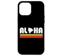 Big Island Aloha Spirit - Hawaii Island Retro Design Case for iPhone 12 Pro Max