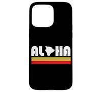 Big Island Aloha Spirit - Hawaii Island Retro Design Case for iPhone 15 Pro Max