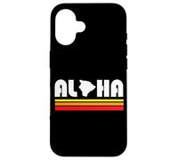 Big Island Aloha Spirit - Hawaii Island Retro Design Case for iPhone 16