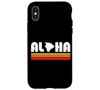 Big Island Aloha Spirit - Hawaii Island Retro Design Case for iPhone X/XS